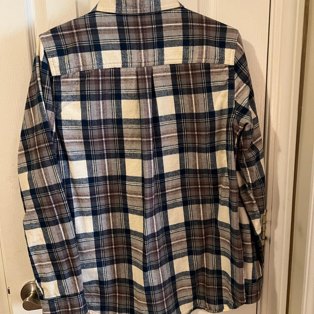 Ll Been quarter zip button down - Picture 2 of 3